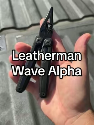 Leatherman Wave Alpha EDC Multitool #Leatherman #WaveAlpha #Multitool #EDC #Tools