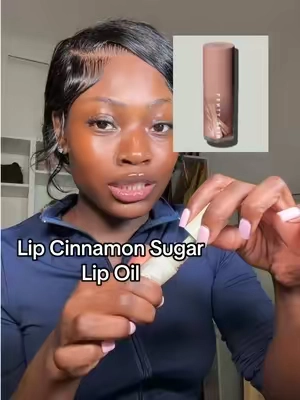 Fenty Treatz Lip Oil In Cinnamon Sugar🤎🤎 #fenty #fentylipoil #fentybeauty #lipcombo #fentysuperbrandday 