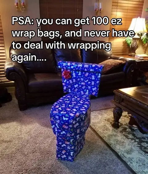 Wrapping gifts this year 