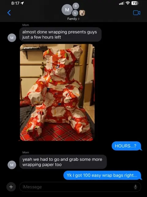I can’t go back to wrapping gifts up the old way 