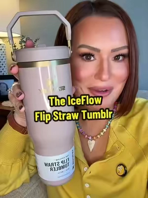 WE ARE NOT GIVING PEOPLE CRAP FOR CHRISTMAS!! 🎄 Up next is the ice flow flip straw tumbler from @Stanley 1913!  Leakproof, BPA free, with a tapered bottom for your cup holders and a top handle!! It’s also dishwasher safe! We love that!! And who wouldn’t be excited to receive this for Christmas?! 😍 #tumbler #waterbottle #christmasgiftideas #stanley #ttsacl 