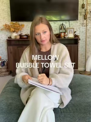 Moral of the story: a towel is not just a towel 🧖🏼‍♀️🛁🫧 @Mellow Sleep  #mellowsleep #mellowbubbletowels #bubbletowels #luxurytowels #antimicrobial 