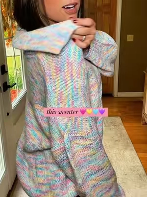 #sweater #sweaterweather #affordablefashion #tiktokfalldealsforyou #womenssweater 