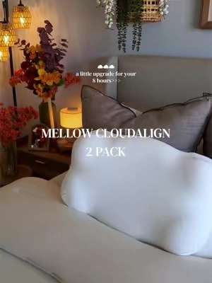 Bc 8 hours is a rlly long time to hate ur pillow 🫠 @cloudalignpillow #pillowset @Mellow Sleep 