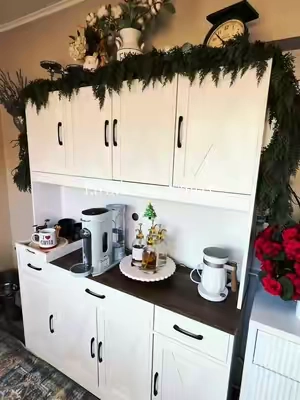 This beautiful farmhouse kitchen pantry was the perfect solution for all my storage needs!  I finally feel I’m holiday ready to host! 🎄 #pantry #farmhousekitchen #kitchenstorage #kitchenorganization #tiktokshopholidaydeals @HOSTACK 