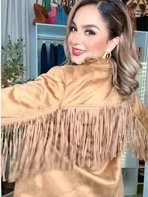 #westernfashion #blazers #fringejacket #westernjacket #suedejacket @Cicy Bell shop 