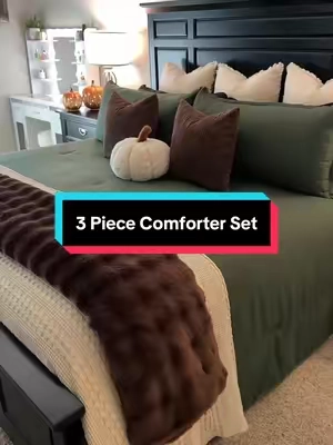 Stop putting king size on your king size bed! It don't look good! @Litanika  #comforter #comforterset #bedding #beddingset #fallbedding