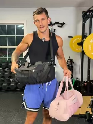His & Hers Gym Duffel Bags 👀🔥