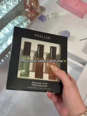 you get father figure, vanilla skin, and missing person 😍✨ #phlur #fragrance #perfumes #tiktokshopcreatorpicks #phlurfragrance gifts for her 