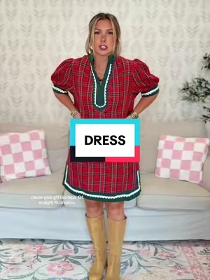 The perfect holiday dress 😍 #fashion #fyp #fypシ #ttshop #tiktokshopfinds 