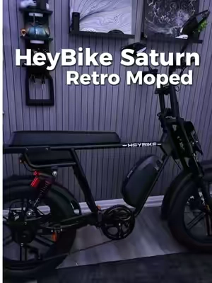 The HeyBike Saturn Looks So Cool 🔥 @Heybike Inc #heybike #ebike #letyourjoyout #heybikesaturn #emoped 