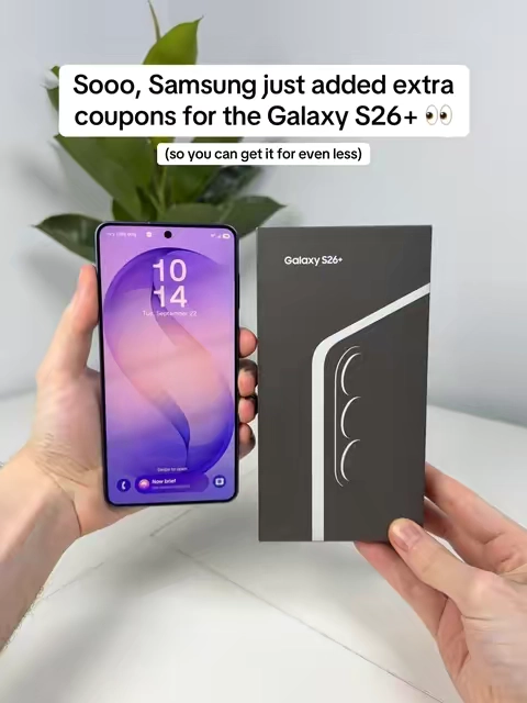 Samsung Galaxy S26+📱 @Samsung @Samsung US #samsung #samsunggalaxy #galaxys26plus #smartphone #tiktokshopblackfriday 