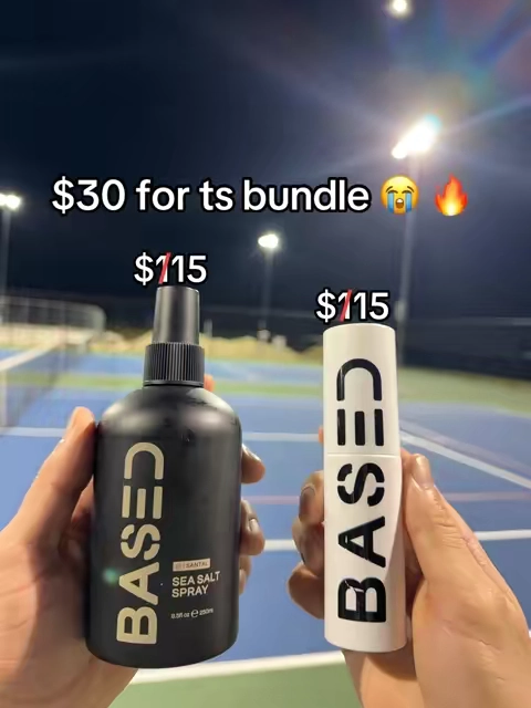 Best way to have textured hair 🙏  @BASED #BASEDpartner #texturepowder #seasaltspray #basedbodyworks #giftideasforhim 