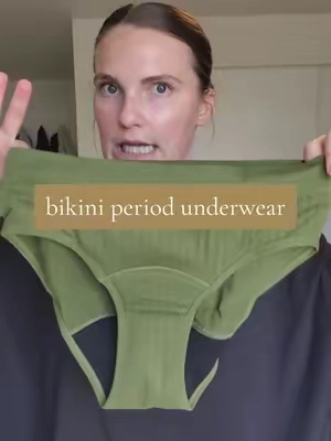 blown away by how easy it is to use period underwear. size up!!  @The Period Company  #periodunderwear #underwear #womensunderwear #periodhack #period 