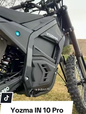 The Yozma IN10 Pro is an absolute beast! 5500W peak power, up to 50 MPH, removable 60V battery, and built for some serious fun. #Yozma #YozmaIN10Pro #ElectricBike #EBike #ElectricDirtBike