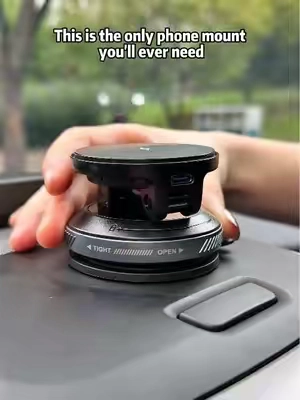 This belongs in every car#PhoneHolder  #HandsFree  #CarAccessories  #CarGadgets  #PhoneMount  