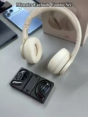 Two Monster audio options in one deal 🎧 Whether you want lightweight open-ear earbuds for the gym or over-ear headphones with deep bass, this deal is worth checking out. #Monster #BluetoothHeadphones #BluetoothEarbuds #WirelessHeadphones #TikTokShopstockup 
