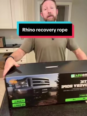 Every truck or off road setup needs a Rhino USA kinetic recovery rope. #tiktokshopcreatorpicks #RhinoUSA #RecoveryRope #OffRoadGear #TruckGear 
