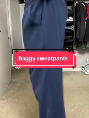 6’2 175 wearing XL #sweatpants #baggysweats #comfy 