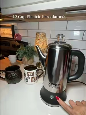 Replying to @✨🐾🛍️✈️Annette-R✈️🛍️🐾✨ makes the smoothest yummiest coffee!☕️ #percolatorcoffee #electricpercolator #percolator #coffeeathome 