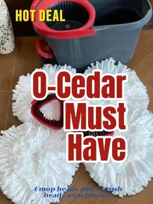 Did you know your O-cedar can do this?😦🧼#ocedar #mophead #mopping #CleanTok #TikTokshopbacktoschool