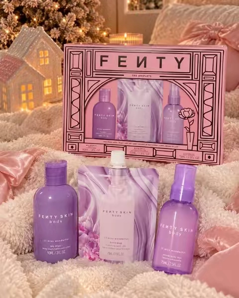 Fenty brand new scents lil miss wonderful in mini #fentyskin #lilmisswonderful #fentysuperbrandday #fentyholiday #holidaygiftideas 