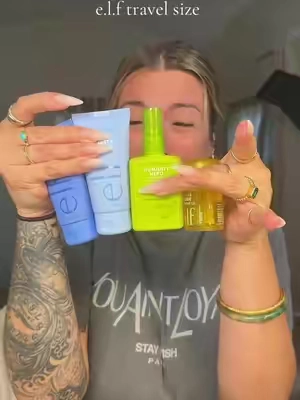 Literally the cutest little hair care bundle. !!!! I think you have it as an opportunity to actually try out elf’s entire hair, Caroline and have you hooked!!#tiktokshopstockup #elf #helf #elfhair 