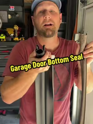 Garage Door Bottom Seal Strip, U+ O-Ring Combination with Aluminum Plate, 16 ft Long Weatherproof Seal with 5/16in T-Ends & 3.75in Width, Insulation for Shops, Easy Installation, Blocks Air, Moisture, Dust, Insects, Black. #vevortools #vevorttshop #garagedoorseal #garagedoor #garageseal @VEVOR Store 