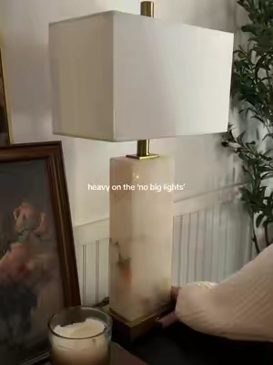 genuinely some of the most beautiful lamps I’ve ever found✨😍 The bases are solid natural marble, they have their own soft illuminated glow, and there’s a USB + USB-C charging port built in.  A gorgeous way to add warm lighting and make a bedside table or console feel a little more elevated✨🕯️#lamps #tablelamp #tablelamp #entrywaydecor #nightstand cozy home 