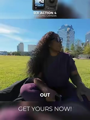 Decided to go outside, touch some grass & record life on my DJI Action 4 🔥🌱🎥 @DJI Official #djiaction4 #vlogging #djiessentials #tiktokstockup 