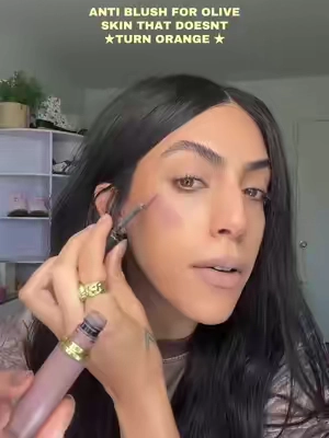 The anti-blush shade olive skin has been waiting for 🤎 @M·A·C Cosmetics Powder Kiss Lip + Cheek Mousse in It’s Personal gives that soft, muted flush that looks effortless instead of overly pink. #MACCosmetics #antiblush #blushtrend #blush #tiktokshopdealsforyoudays 