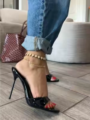 Obsessed so chic 🖤✨ #stevemadden #blackheels #fallstyle #tiktokshopstockup #falldealsforyou 