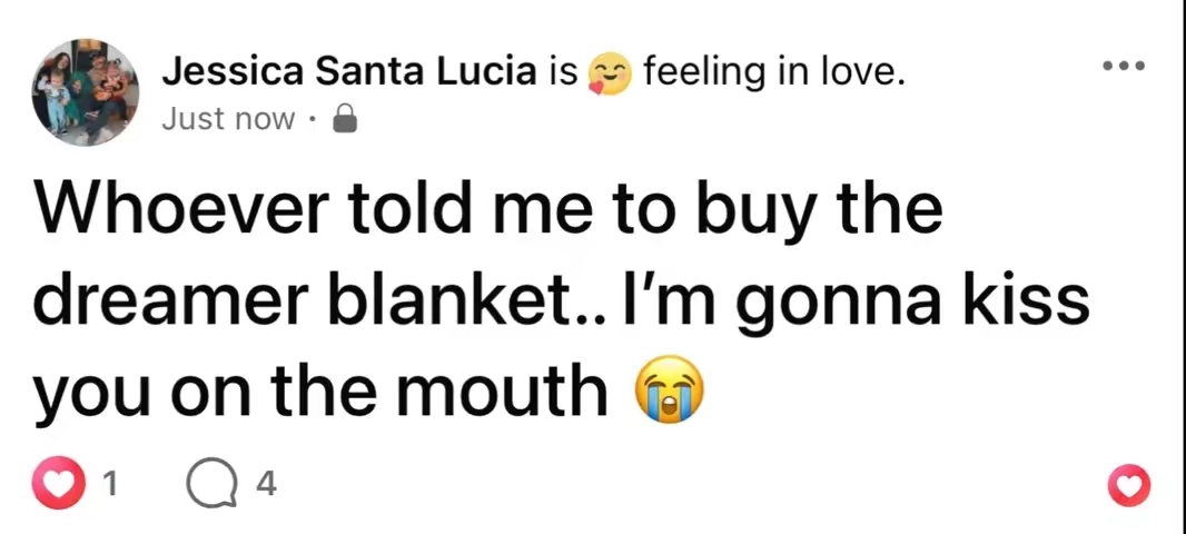 I never thought I’d say it but the Comfrt dreamer blanket is worth the hype… @Comfrt  . . #comfrt #tiktokshopcreatorpicks  