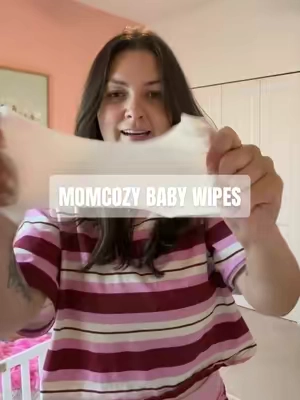 i’m done gatekeeping these after 8 months 😅 they’re thick, large, don’t rip mid-diaper change & there’s a reason i’ve had them on a subscription this entire time 👏🏼 #babywipes #sensitiveskin #babyessentials #momcozywipes #favoritebabyproducts 