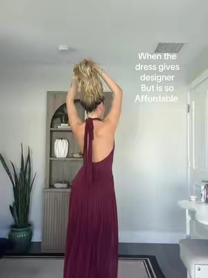 THIS DRESS IS UNREALLLL. It gives hourglass (size small) #tiktokshopfalldealsforyou #weddingguestdress #formaldress @CurvySweet-US 