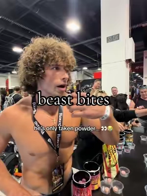 yep he’ll be switching  #beastbites #beastbitescreatine #creatine #GymTok #gymmotivation 