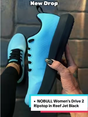 NOBULL Women's Drive 2 Ripstop in Reef Jet Black ##nobull##walkingshoes#gymshoes##sneakerhead##nobullripstop