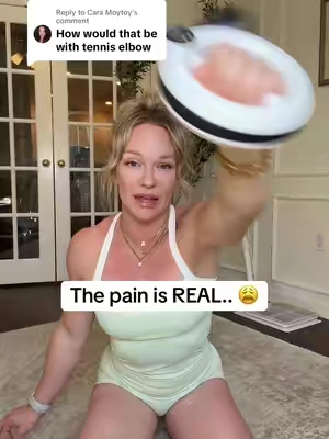 Replying to @Cara Moytoy as someone that personally suffers with chronic tennis elbow, this is one of my go to workouts when I have a flareup..  This is not medical advice or intended to replace your doctors orders. Results may vary.  #tenniselbow #armtrainer  