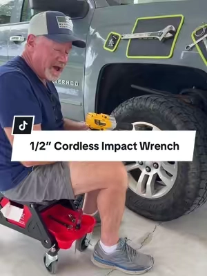 Impact Wrench 1/2 inch Compatible with Dewalt 20V Battery(NO BATTERY!!), 1300N.m High Torque Brushless Impact Gun with 4 Mode Speed Cordless Driver ##impactwrench##cordlessimpactwrench##diytools##tiktokshopcreatorpicks##TikTokShopFalIDeal@@DIYtoolifz Store  