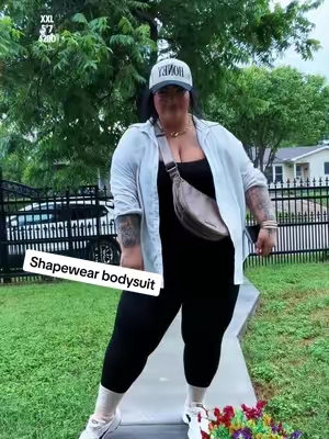 Girl, buy the bodysuit, it’s the easiest way to throw together a fit for fall 💃 @BRXL #brxl #bodysuit #plussizefashion #shapewearbodysuit #tiktokshopfalldealsforyou 