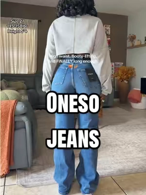found high-waisted BBL jeans that are TALL GIRL FRIENDLY 🍑 #jeans #highwaisted #jeansoutfit #tiktokshopstockup #bbljeans 