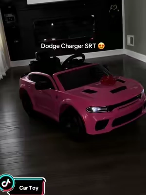 Comes w/ Bluetooth to connect to the speakers! 🔊 #dodge #cartoy #toycar #kid #fyp 