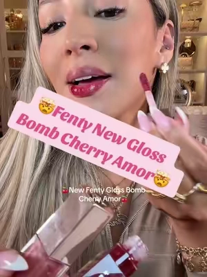💋🍒Fenty New Gloss Bomb Shade- Cherry Amor✨#fentysuperbrandday #fentybeauty #fenty #fentynewarrivals #tiktokshopfalldealsforyou  Posted on 09/27/2026 | Prices & promos were accurate at time of posting but may change. This is my personal testimony. Results may vary. @Fenty Beauty 