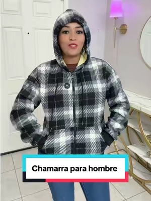 Respuesta a @Kylie y Kimberly Torres Chamarra de cuadros para hombre calientita y afelpada🥶🔥 #chamarra #jacket #chamarraparahombre #blackfriday  #tiktokshopcreatorpicks