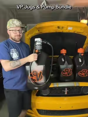 VP Jugs & Pump #vpracing #transferpump 