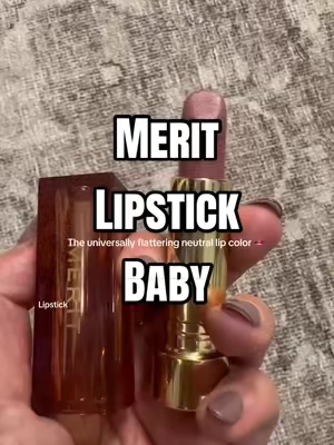 Keeps selling out for a reason💄👄 #merit #lipstick 