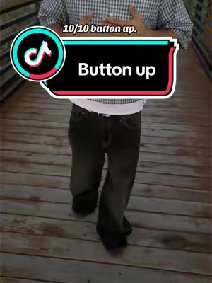 Nah this button up got it #buttonup #streetwear #outfitinspo #fashiontiktok 