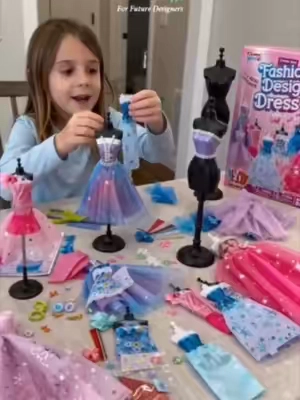 🔥For little designers#designtoy #diykit #girlstoys #BrandDay