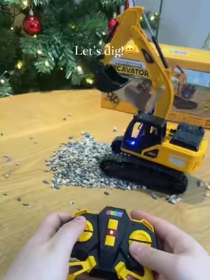 🔥🚜 Excavator toy with realistic functions.#excavatortoy #kidstoys #constructiontoy