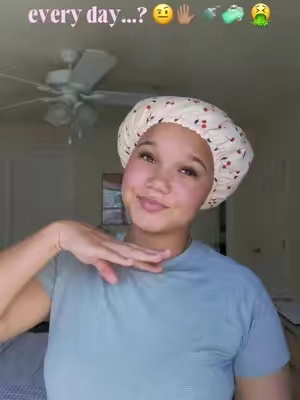 😩it’s not hard to understand #satinlinedshowercaps #kitschshowercap #luxuryshowercap #showercapforlonghair 